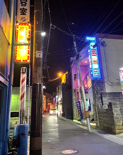 石巻の飲み屋街