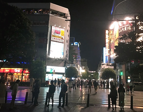 夜の国分町