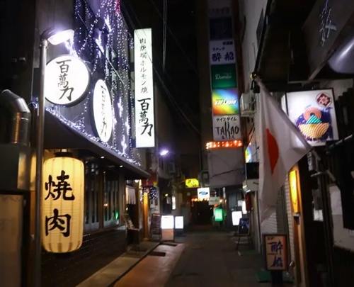 北見の飲食店街